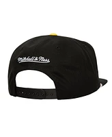 Mitchell Ness Men's Black Pittsburgh Pirates Radiant Lines Deadstock Snapback Hat