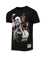 Mitchell & Ness Men's Kevin Garnett Black Boston Celtics Collage T-Shirt