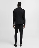 Mango Men's Super Slim-Fit Stretch Fabric Suit Blazer