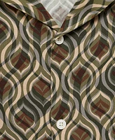 Mango Men's Flowing Regular-Fit Printed Shirt