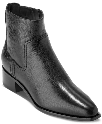 Cole Haan Women's Naia Pointed Toe Block Heel Booties