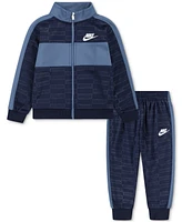 Nike Sportswear Toddler Boys Textured Club Pique-Knit Jacket & Pants, 2 Piece Set