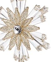 Holiday Lane Christmas Glitters Snowflake Ornament, Exclusively at Macy's