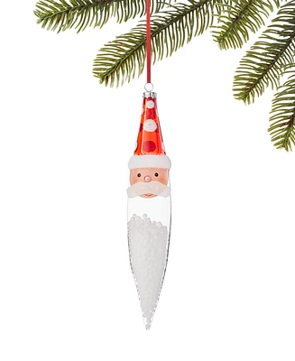 Holiday Lane Christmas Cheer Santa Head Ornament, Exclusively at Macy's