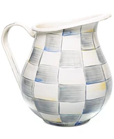 Mackenzie-Childs Sterling Check Pitcher