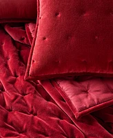 Charter Club Cotton Velvet Quilt, Full/Queen, Exclusively at Macy's