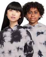 Nike Big Kids' Sportswear Club Fleece Tie-Dyed Hoodie