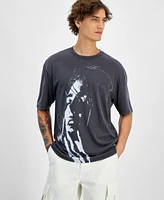 Guess Men's Late Nights Girl Graphic T-Shirt