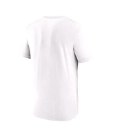 Nike Men's White Paris Saint-Germain Swoosh T-Shirt