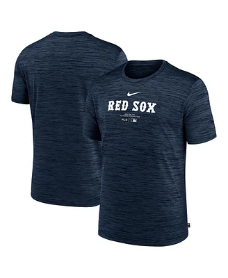 Nike Men's Navy Boston Red Sox Authentic Collection Velocity Performance Practice T-Shirt