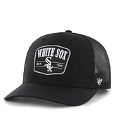 '47 Brand Men's Black Chicago White Sox Squad Trucker Adjustable Hat