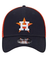 New Era Men's Navy Houston Astros Team Neo 39THIRTY Flex Hat