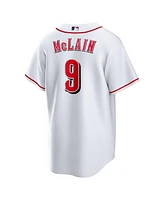 Nike Men's Matt McLain White Cincinnati Reds Home Replica Jersey