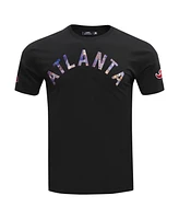 Pro Standard Men's Black Atlanta Braves Cityscape T-Shirt