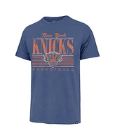 '47 Brand Men's Blue New York Knicks Remix Franklin T-Shirt