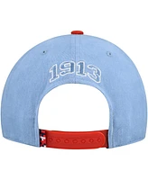 Fan Ink Men's and Women's Light Blue/Red Usmnt Swingman Adjustable Hat