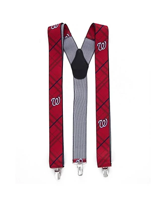 Eagles Wings Men's Red Washington Nationals Suspenders