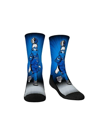 Rock Em' Big Boys and Girls Dallas Mavericks Mascot Pump Up Crew Socks