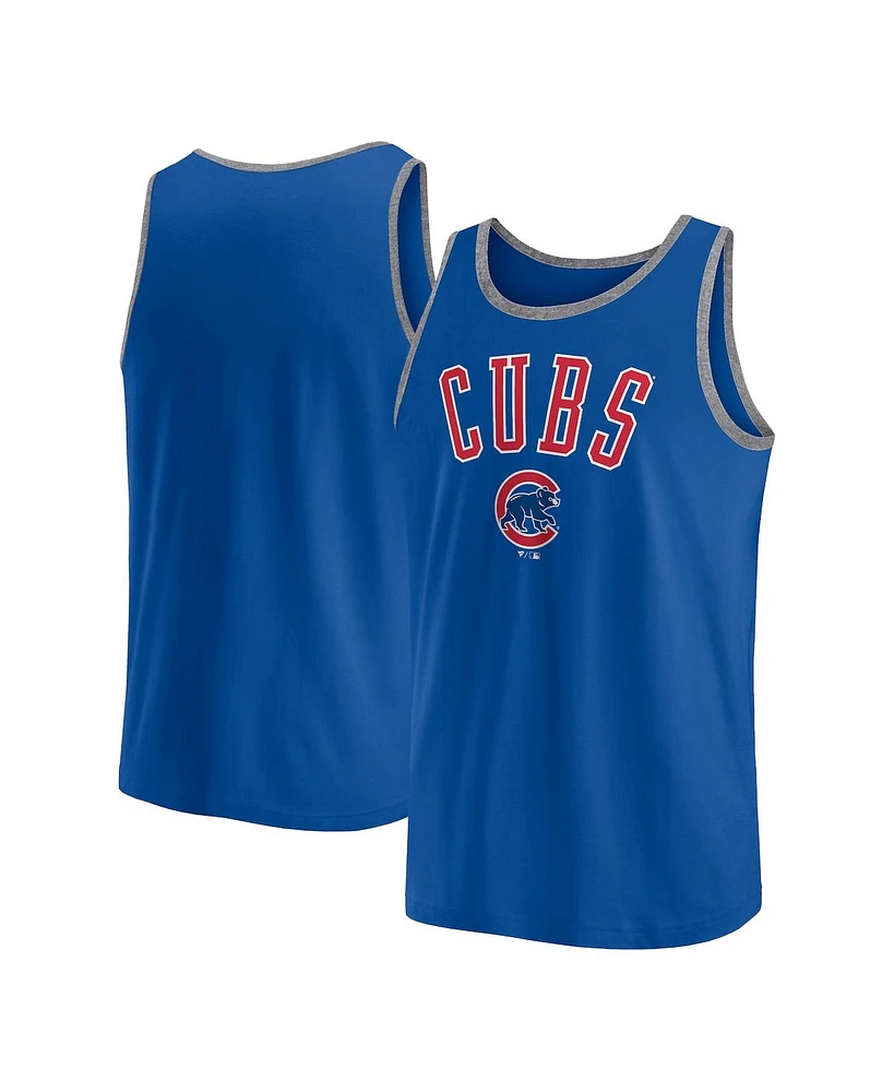 Fanatics Men's Royal Chicago Cubs Bet Tank Top