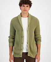 Sun + Stone Men's Alvin Cardigan Sweater, Created for Macy's