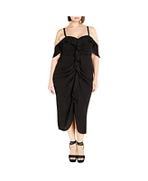 City Chic Women's Va Voom Dress