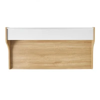 Streamdale Furniture Modern Computer Desk with Storage and Durable Iron Legs