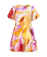 City Chic Women's Esme Print Dress