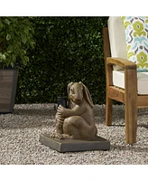 Elegant Outdoor Umbrella Base for Playful Ambiance