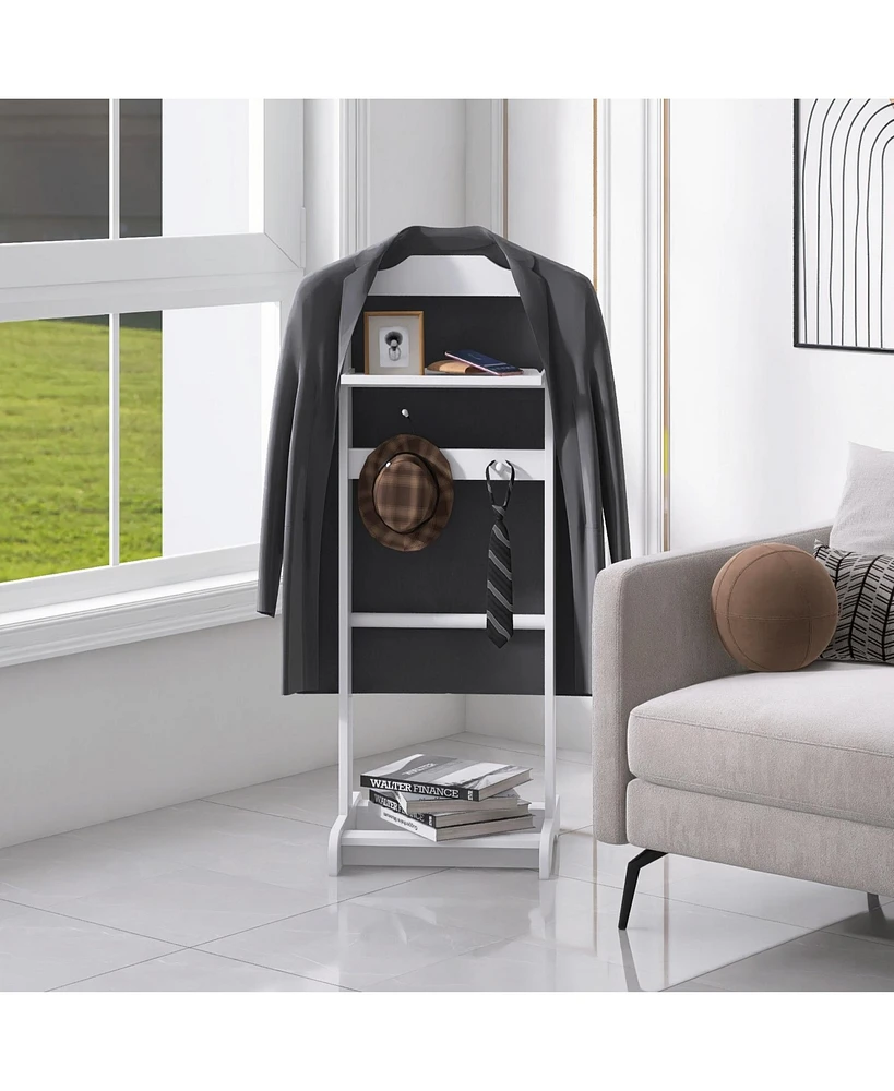 Streamdale Furniture All-in-One Suit Stand Organize Your Life Elegantly