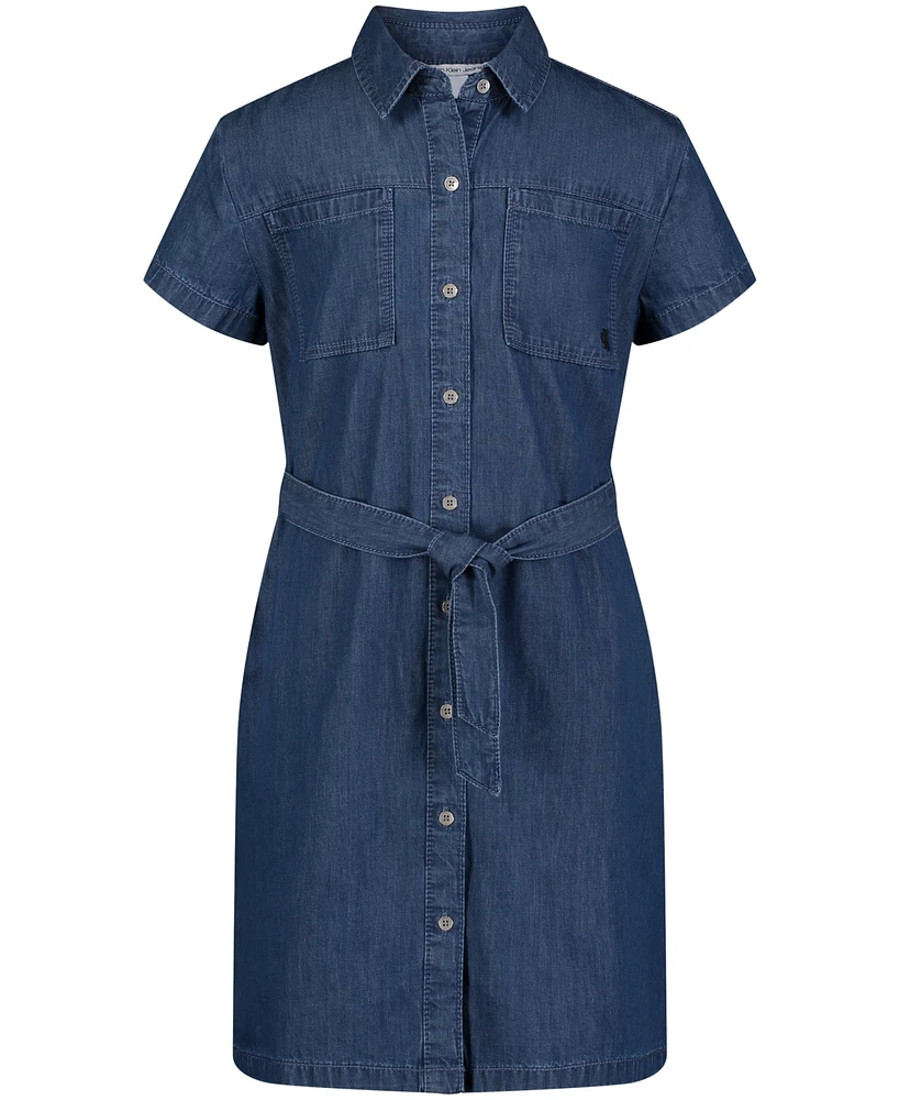 Calvin Klein Big Girl Everyday Shirtdress