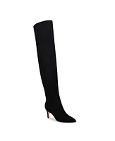 Nine West Women's Sensa Pointy Toe Over the Knee Dress Boots