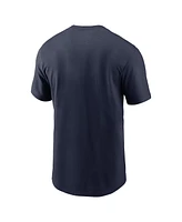 Nike Men's Navy Dallas Cowboys Primetime Wordmark Essential T-Shirt