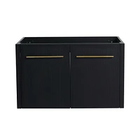 Inch Wall-mounted Bathroom Vanity (Only the Cabinet Body