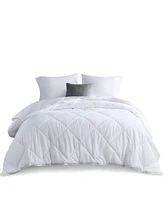 Sharper Image Cooling Touch Oversized Down Alternative Comforter