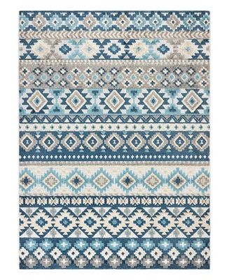 Town & Country Living Dahlia Southwestern Stripe 3'11"x5'2" Area Rug