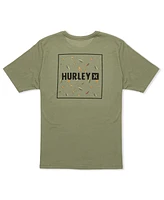 Hurley Men's Everyday Four Corners Short Sleeves T-shirt