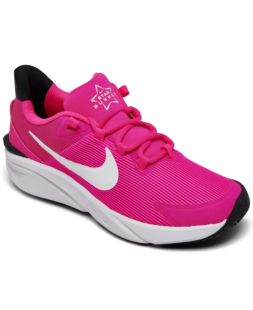 Nike Big Girls Star Runner 4 Casual Sneakers from Finish Line