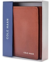 Cole Haan Men's Rfid Boxshine Trifold Logo Wallet