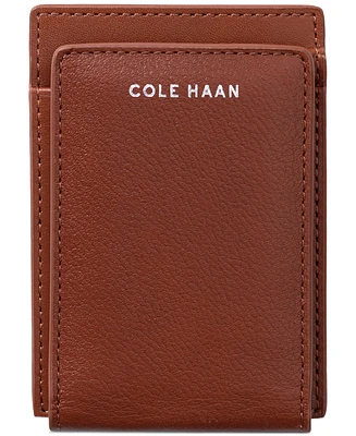 Cole Haan Men's Rfid Boxshine Magnetic Card Case Wallet