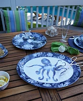 Certified International Sea Life 2 Pc Platter Set, Service For 2