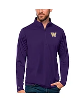 Antigua Men's Purple Washington Huskies Tribute Quarter-Zip Top