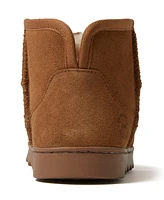 Dearfoams Gretchen Genuine Suede Mini Bootie