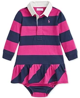 Polo Ralph Lauren Baby Striped Rugby Shirtdress