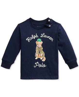 Polo Ralph Lauren Baby Cotton Jersey Dog Tee