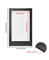 WeChef 4 Pack Led Backlit Menu Cover Leatherette Wine List Check Bill Holder Displayer Single Panel Fits 8"x14" Paper