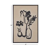 Safavieh Inky Arrangement Framed Wall Art