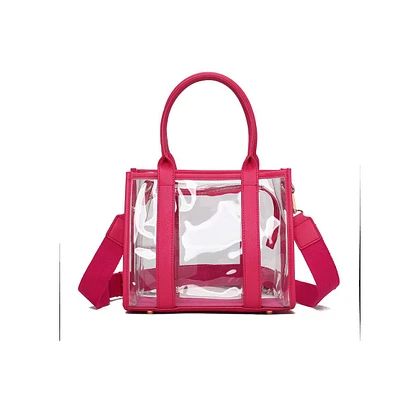 Mkf Collection Tatiana Clear Tote bag by Mia K