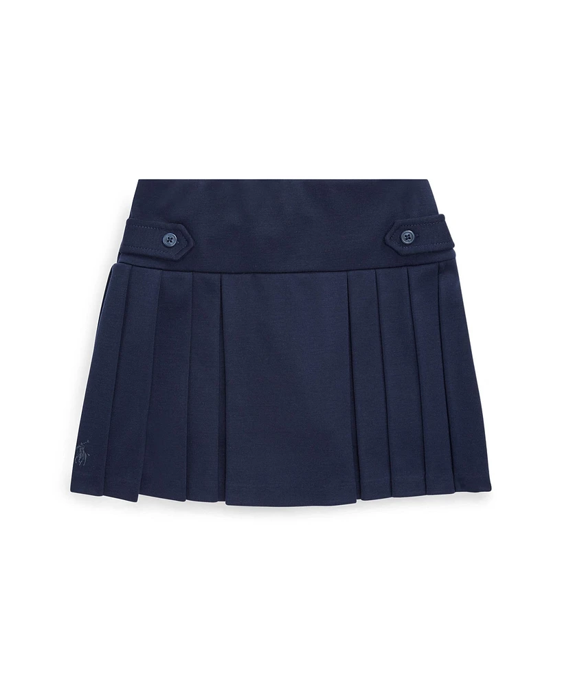Polo Ralph Lauren Big Girls Pleated Ponte Skort
