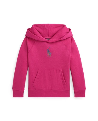 Polo Ralph Lauren Toddler and Little Girls Floral Big Pony Fleece Hoodie