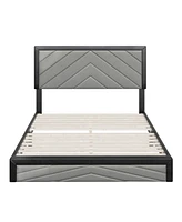 Boyd Sleep Arden 14 Slat Upholstered Platform Bed